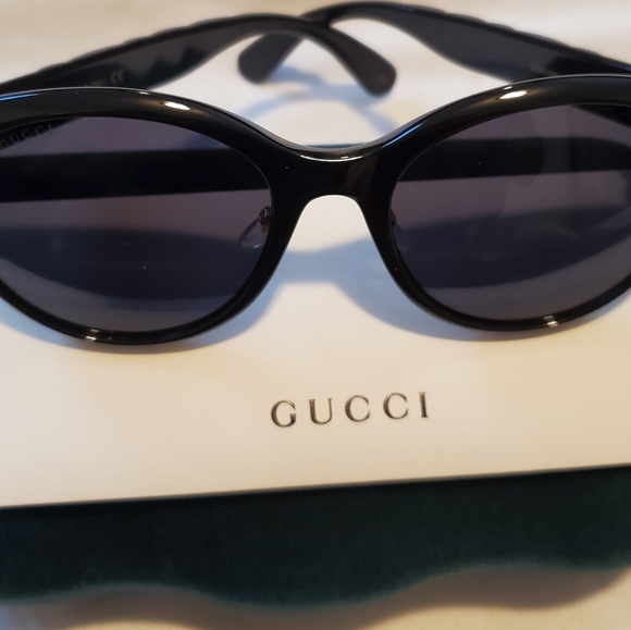 Gucci Womens Black Sunglasses - NWT - Picture 6 of 14